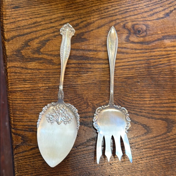 Elegant Silver Serving Set